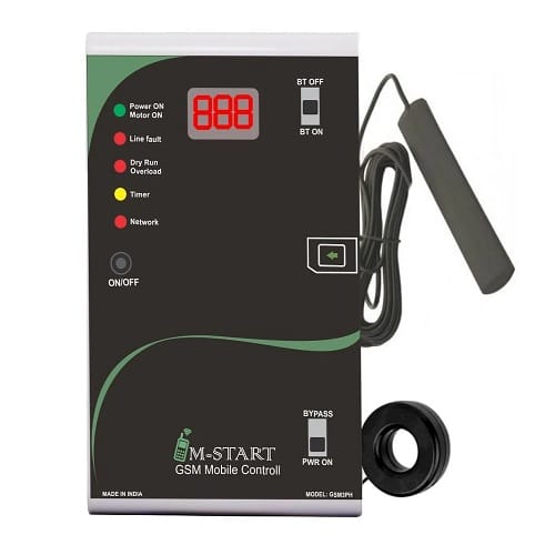 M-Start Mobile Starter – GSM 4G Based Automation & Control