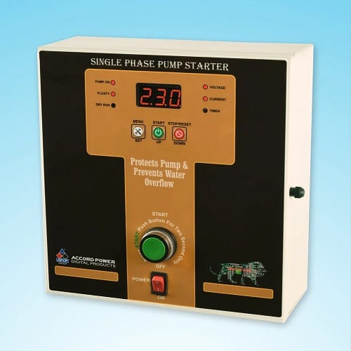 Accord Single Phase GSM Mobile Starter – Smart Pump Control for Indian Farmers