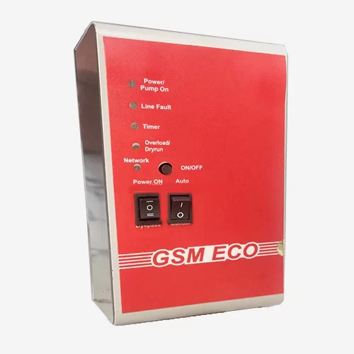 Kewintech GSM ECO with Battery Backup GSM Pump Controller for Indian Farms