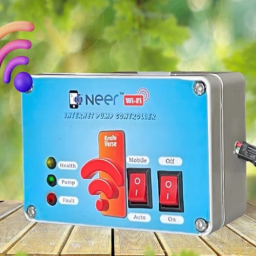 Krishiverse NEER WiFi Mobile Pump Controller – Smart Irrigation Made Easy