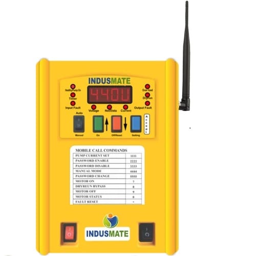 Indusmate GSM Wireless Mobile Starter – Smart Remote Motor Control for Agriculture