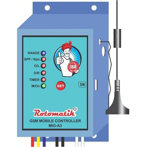 Rotomatik GSM Mobile Control Motor Starter